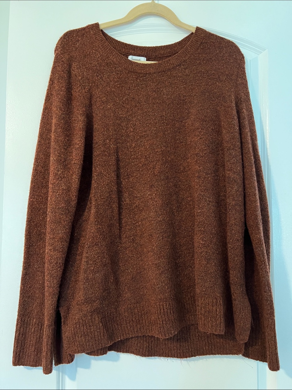 Old Navy Rust-Brown Crewneck Sweater